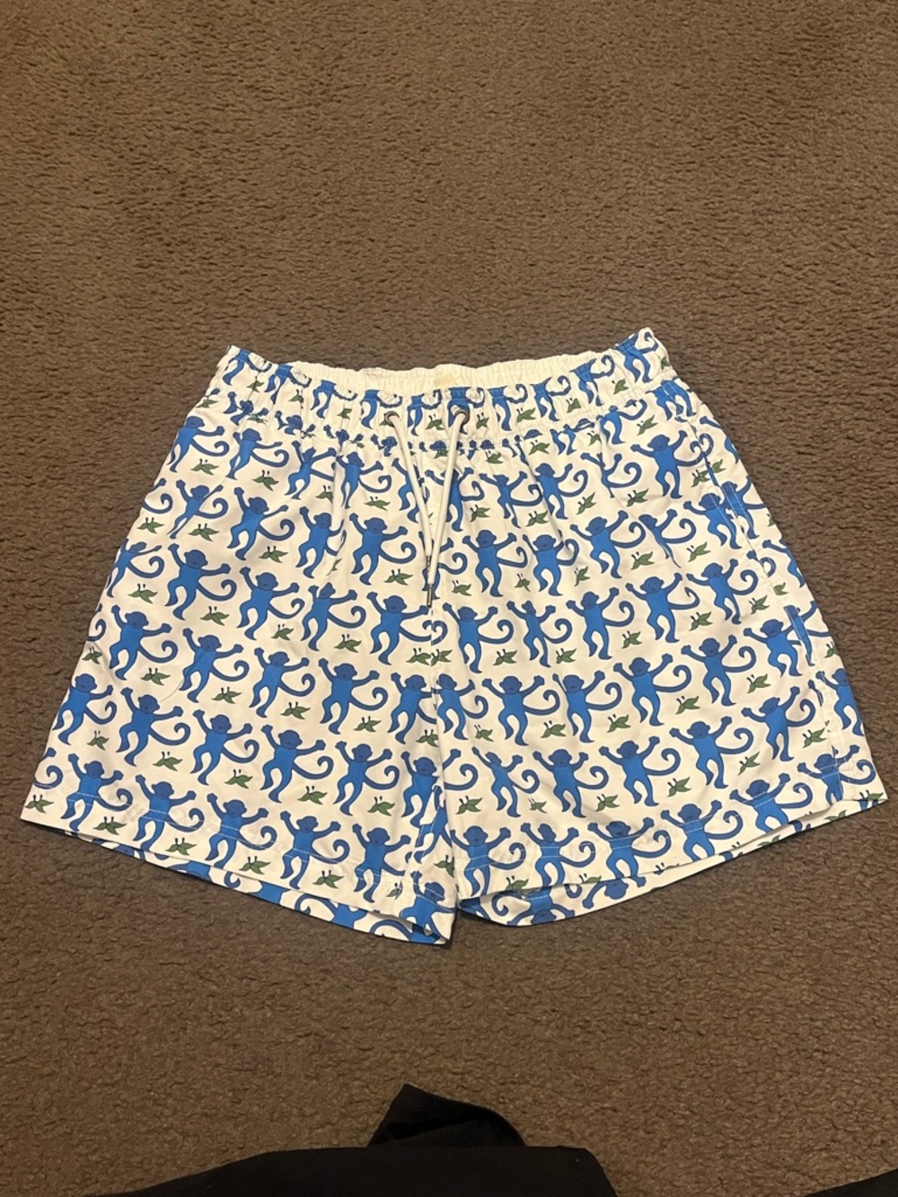 Roller Rabbit Monkey Swim Trunks - Picture 4 of 8